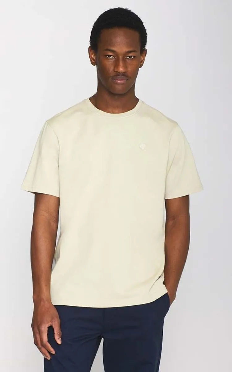KnowledgeCotton Apparel T-Shirt Regular Badge