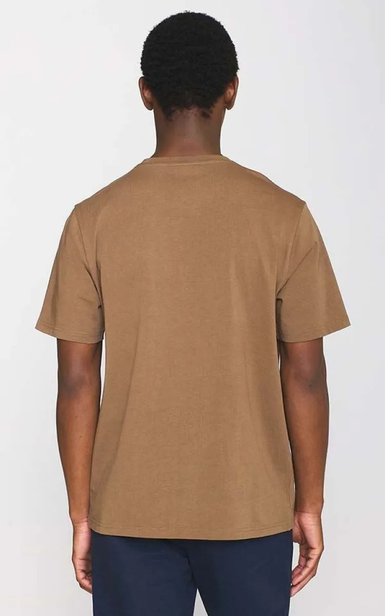 KnowledgeCotton Apparel T-Shirt Regular Badge