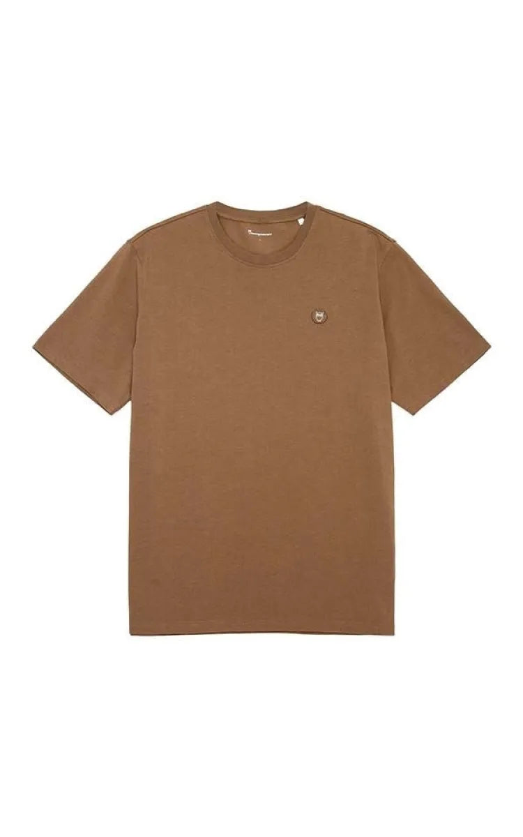KnowledgeCotton Apparel T-Shirt Regular Badge