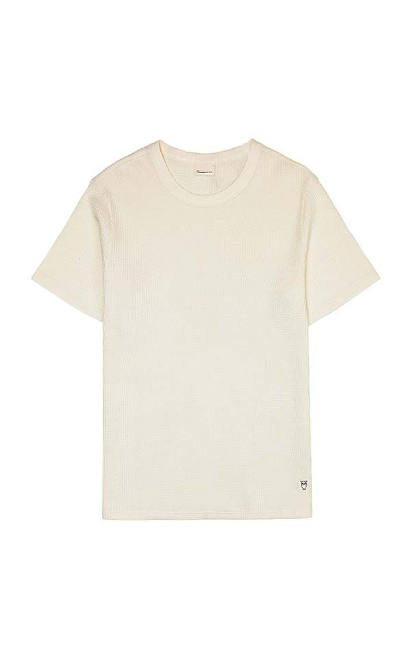 T-shirt Regular Waffle Crew Neck