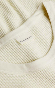 T-shirt Regular Waffle Crew Neck