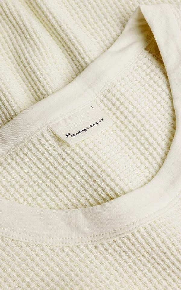 T-shirt Regular Waffle Crew Neck