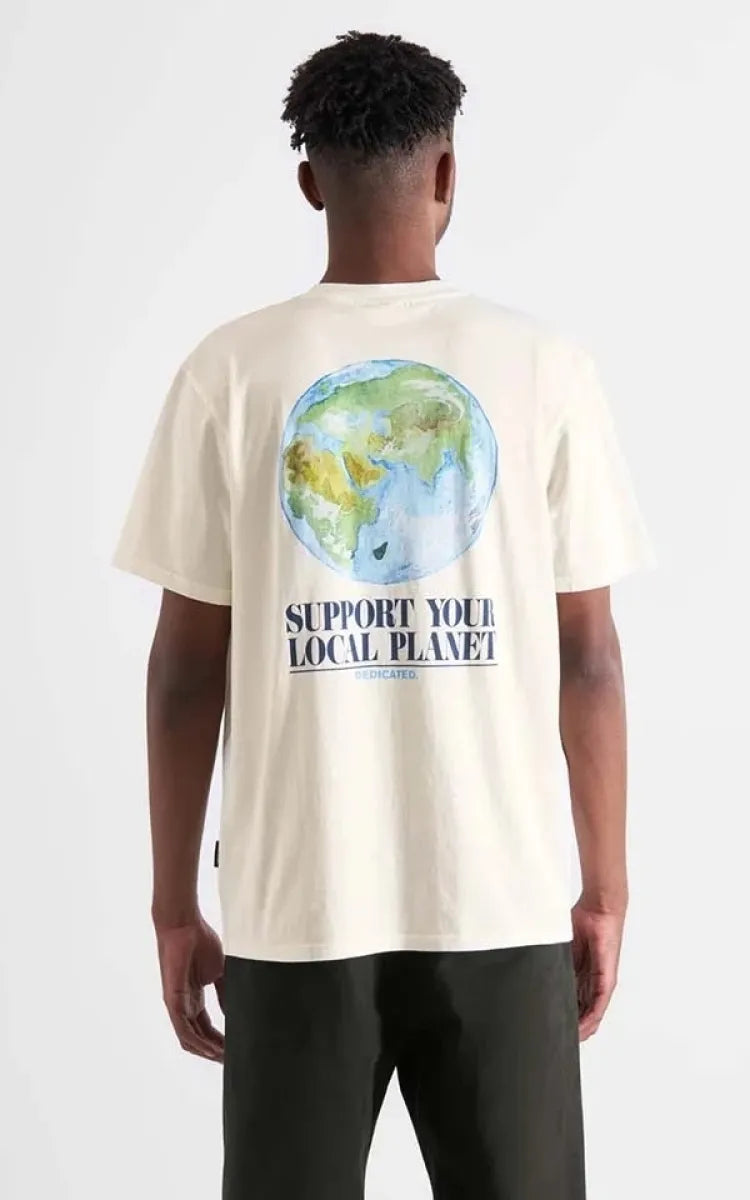 Dedicated T-shirt Stockholm Support Water Globe