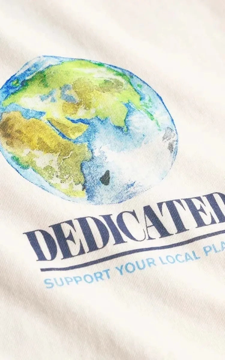 Dedicated T-shirt Stockholm Support Water Globe