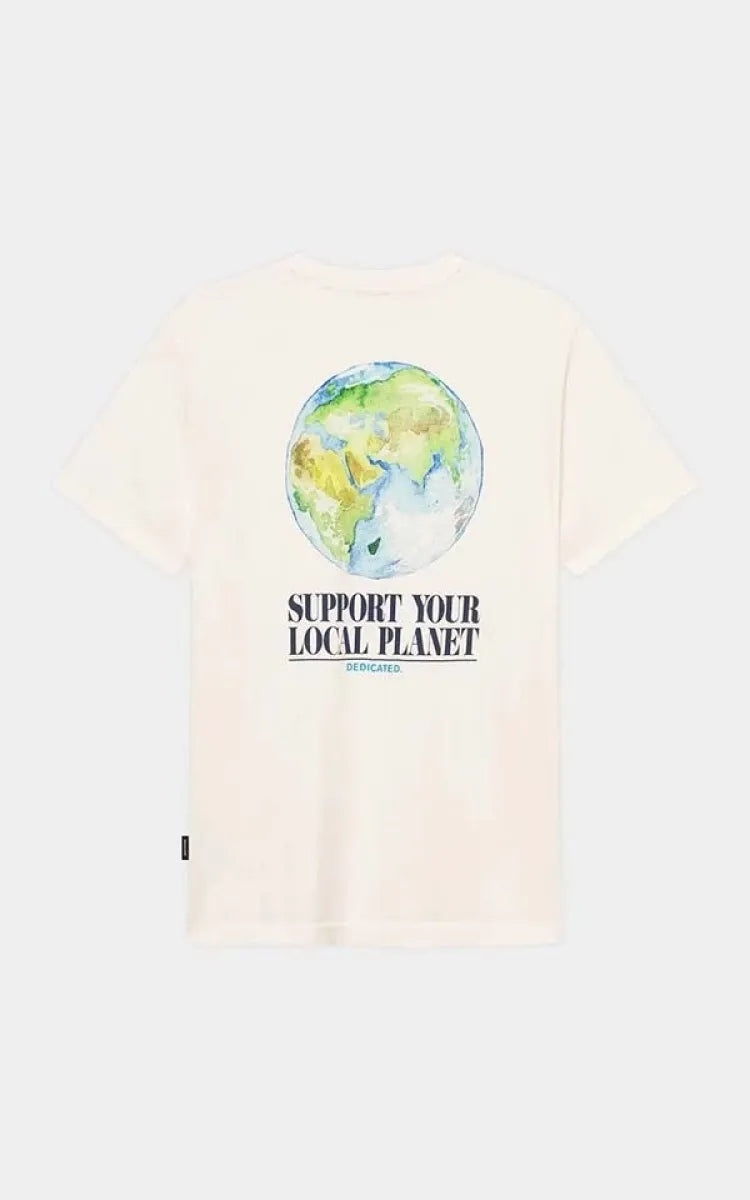 Dedicated T-shirt Stockholm Support Water Globe