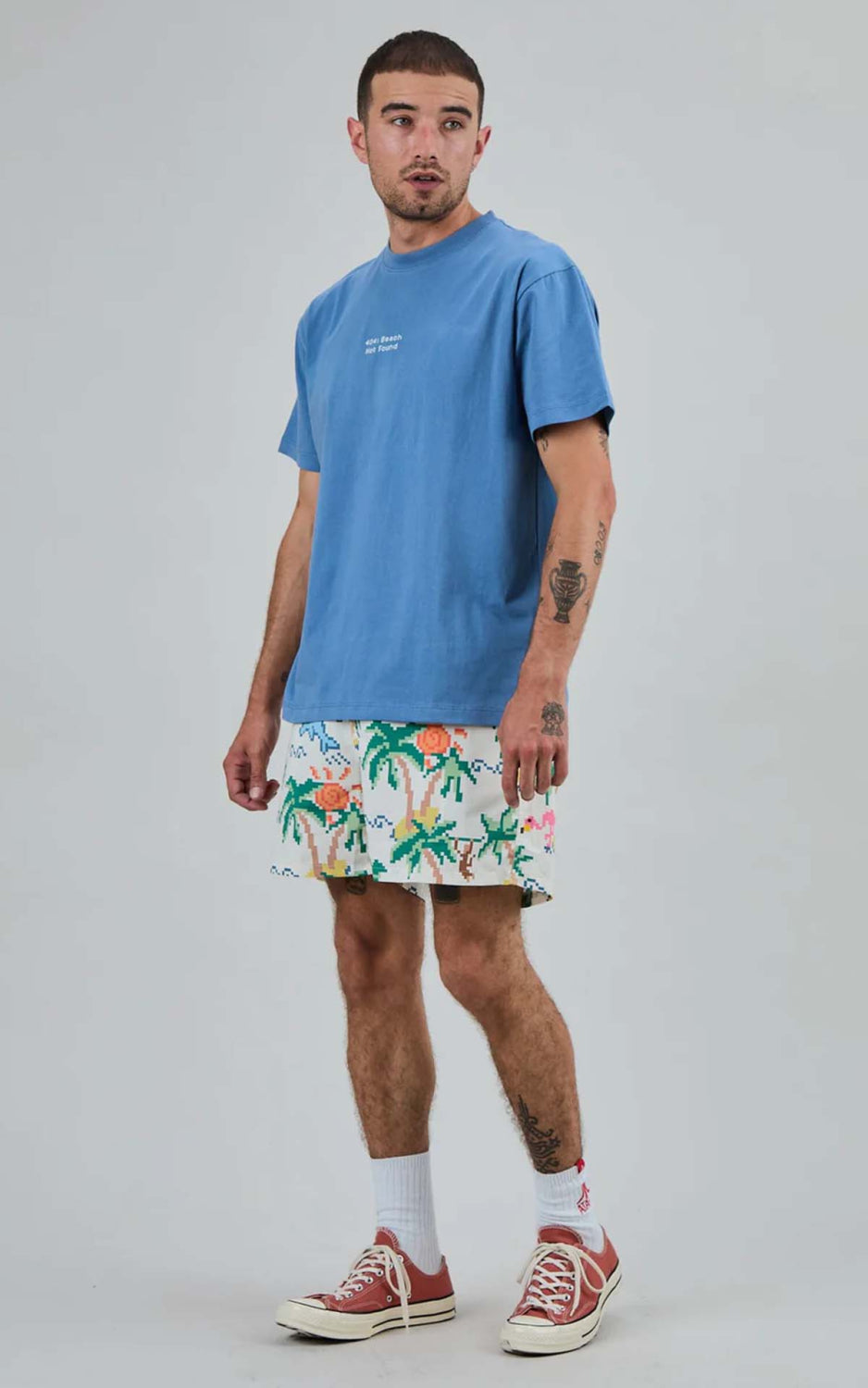 T-Shirt Tropical Pixel 404