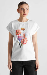 T-shirt Visby Fantasy Flower Bouquet