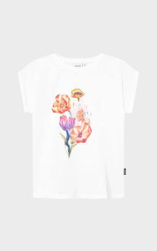T-shirt Visby Fantasy Flower Bouquet