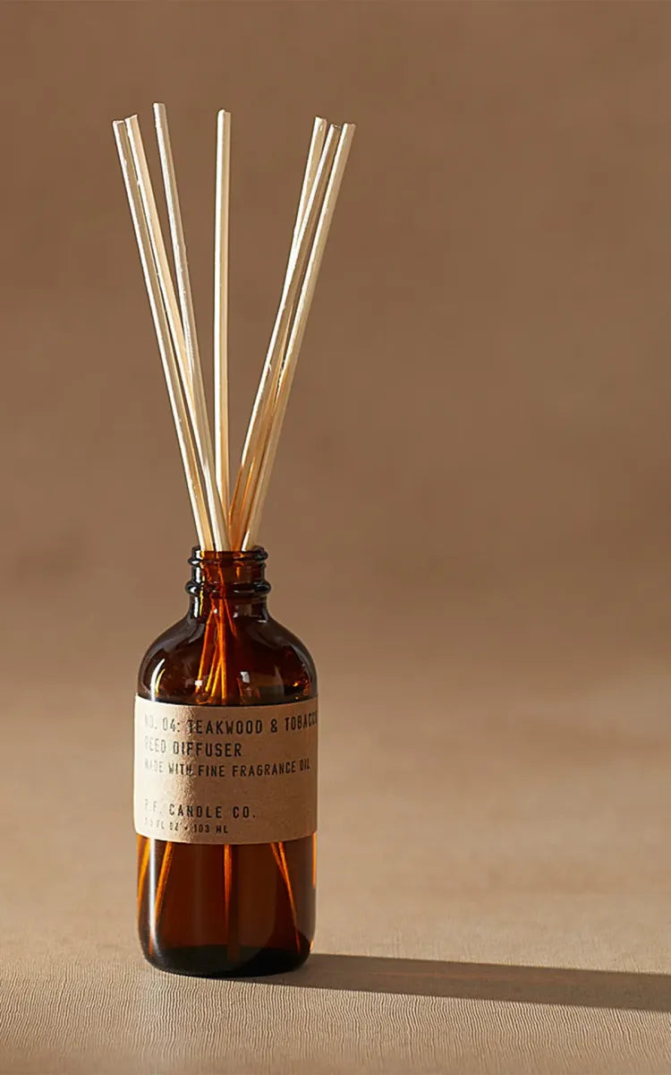 P.F. Candle Co. Diffuser NO. 04 Teakwood & Tabacco