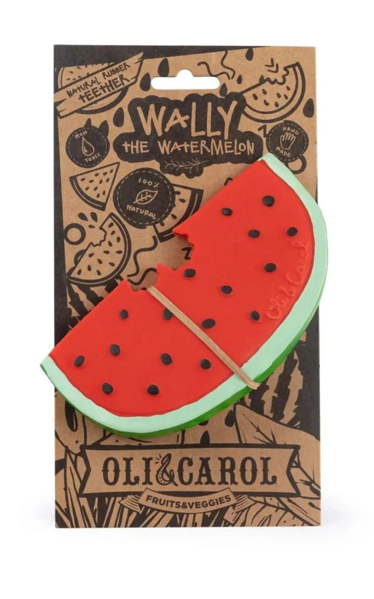 Oli & Carol Teether Wally the Watermelon