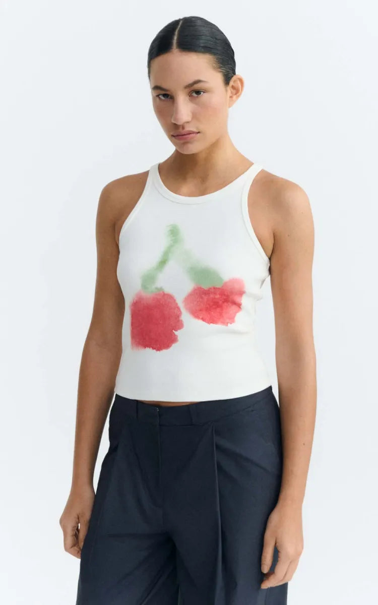 Thinking MU Top Blurry Cherry Harriet