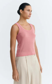 Thinking MU Top Knit Rosette Nocta