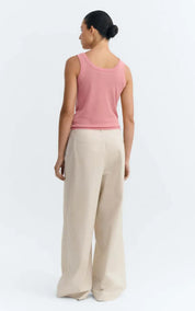 Thinking MU Top Knit Rosette Nocta