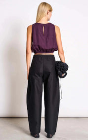 Top Lupin Cropped Linen