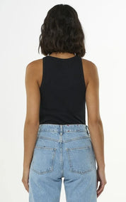 KnowledgeCotton Apparel Top Racer Rib