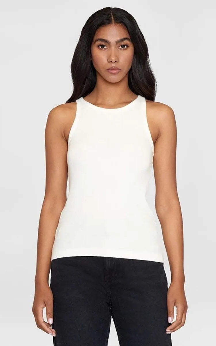 KnowledgeCotton Apparel Top Racer Rib