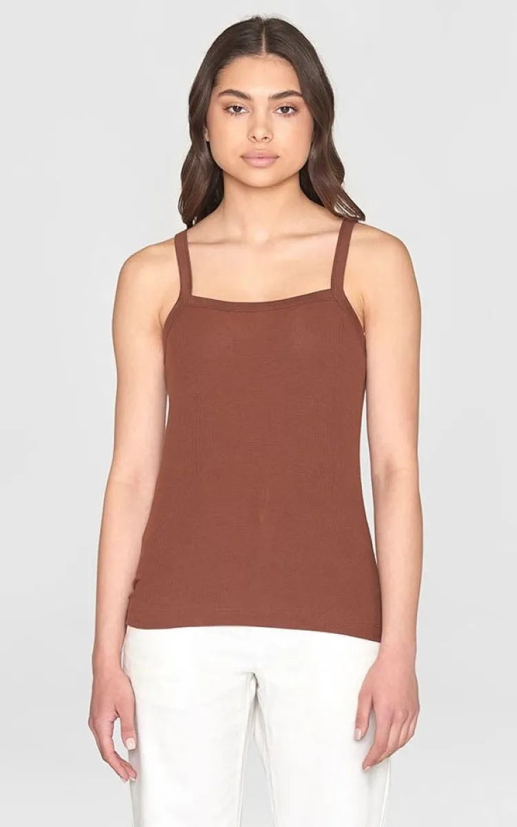 KnowledgeCotton Apparel Top Rib Strap