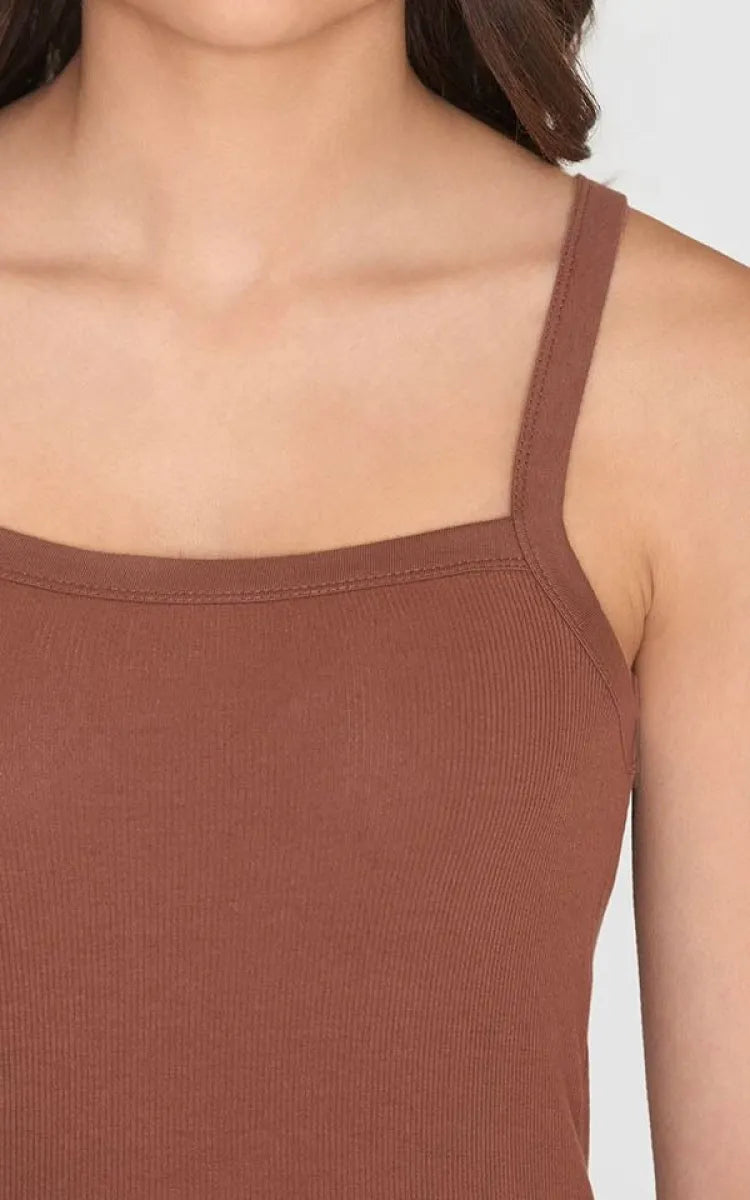 KnowledgeCotton Apparel Top Rib Strap