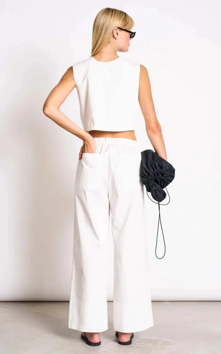 Jan 'n June Top Stroget Cotton Tie