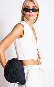 Jan 'n June Top Stroget Cotton Tie