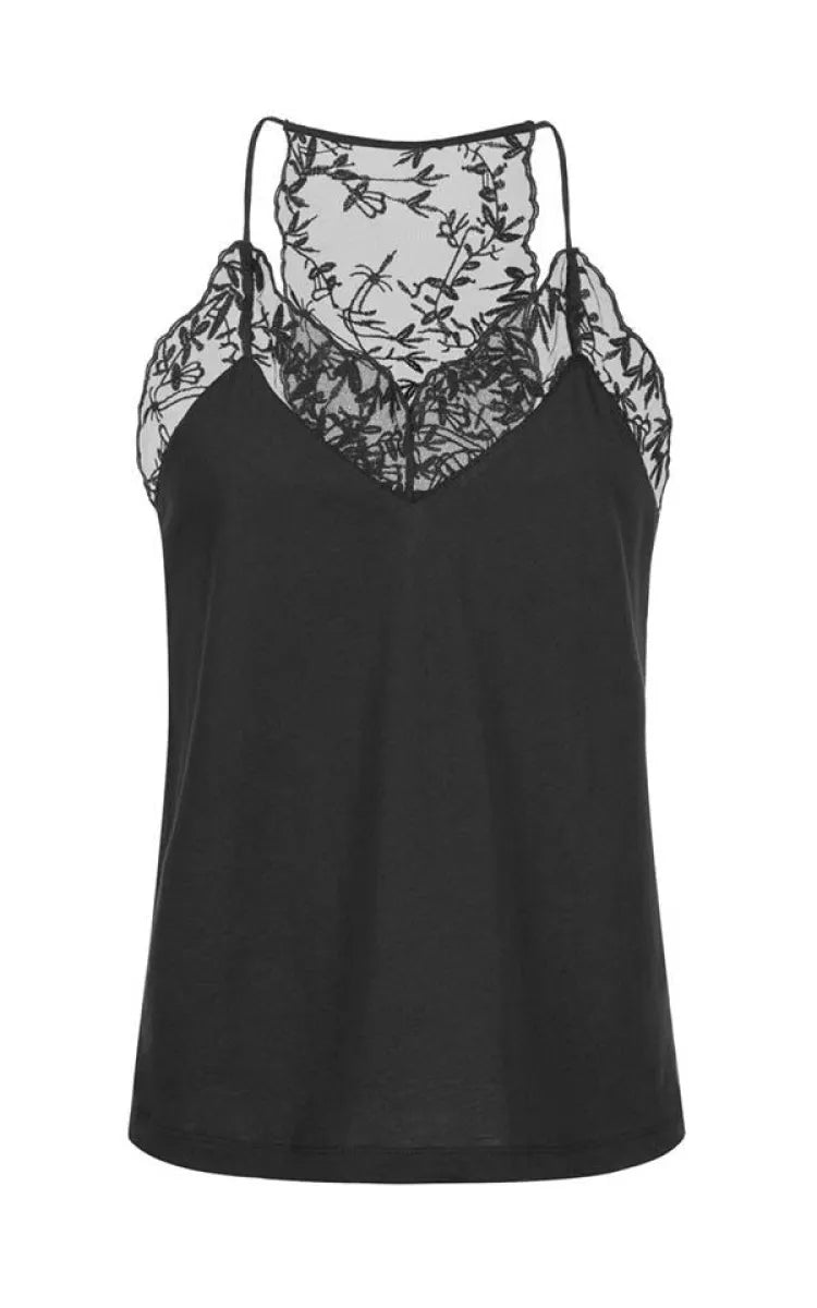Lanius Top With Lace