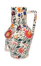 Vase Handpainted Flowers