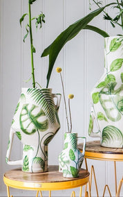 Vase Handpainted Jungle