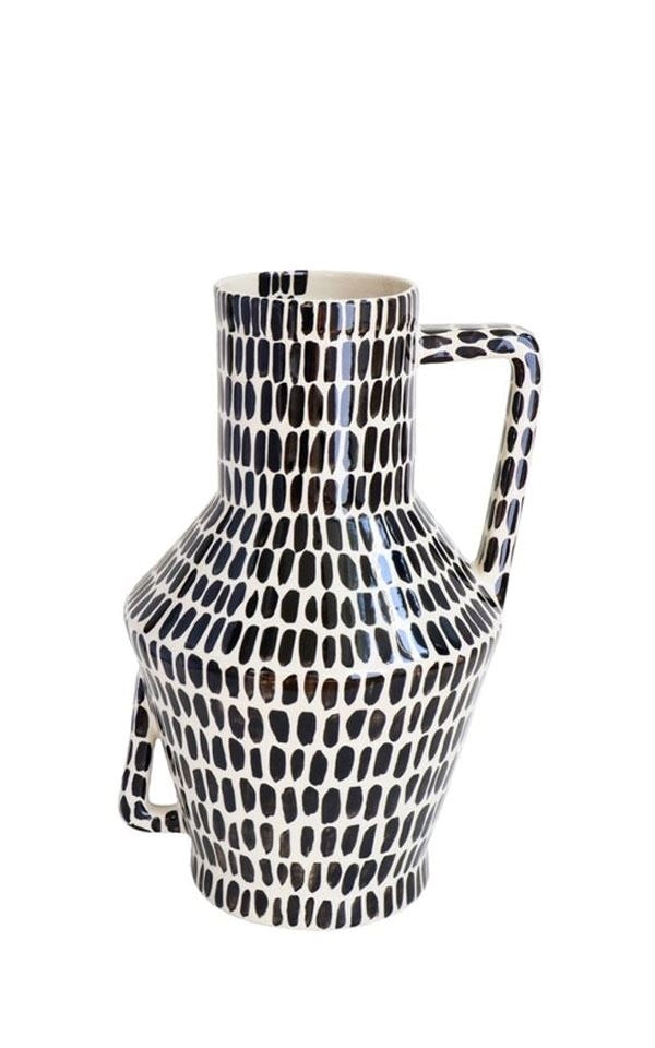 Vase Handpainted Wedges
