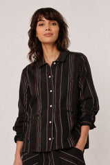 Striped Overshirt