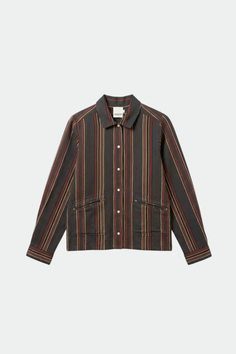 Indi & Cold Striped Overshirt