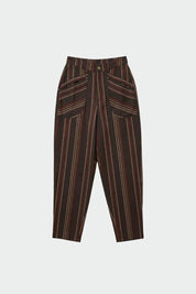 indi & cold Striped Carot Pants
