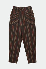 Striped Carot Pants