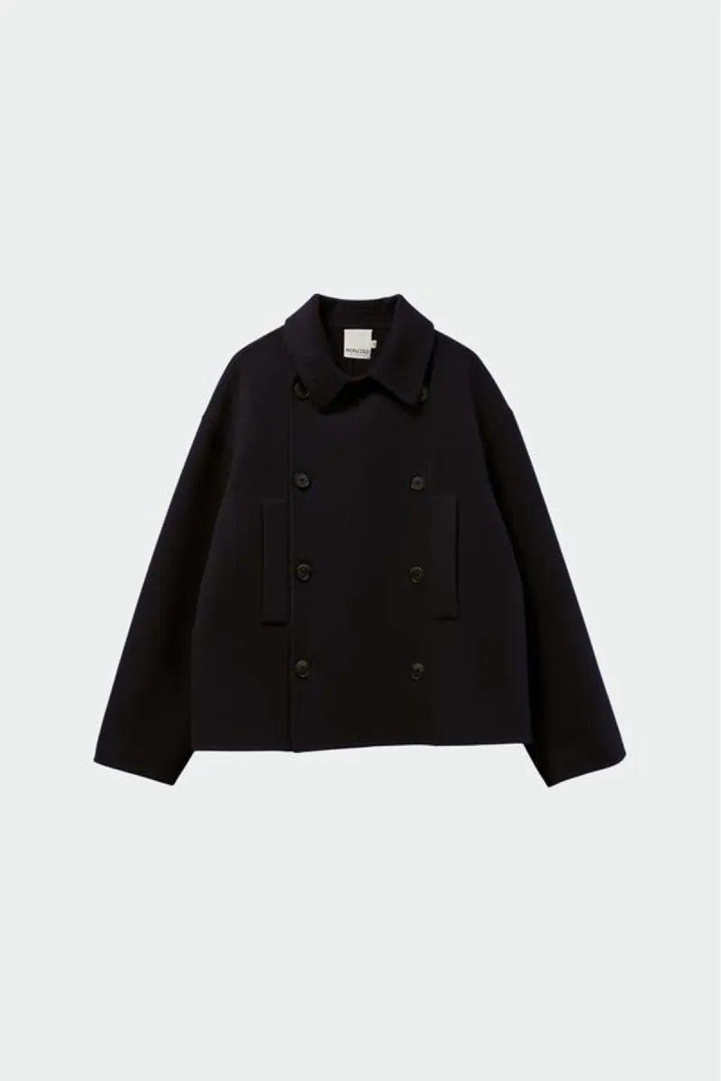 indi & cold Double-breasted Wool Coat