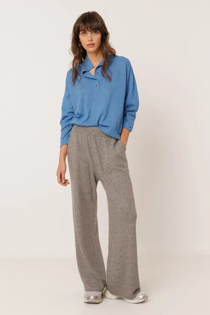Indi & Cold Crop pants with cashmere