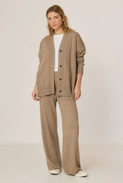 Indi & Cold MAXI JACKET WITH CASHMERE
