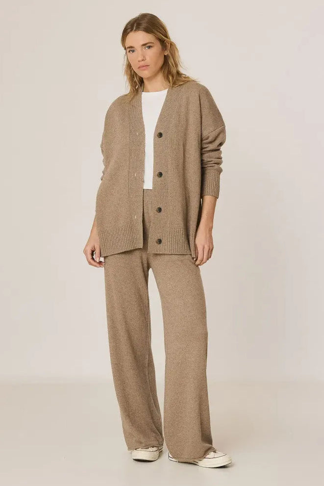 Indi & Cold MAXI JACKET WITH CASHMERE