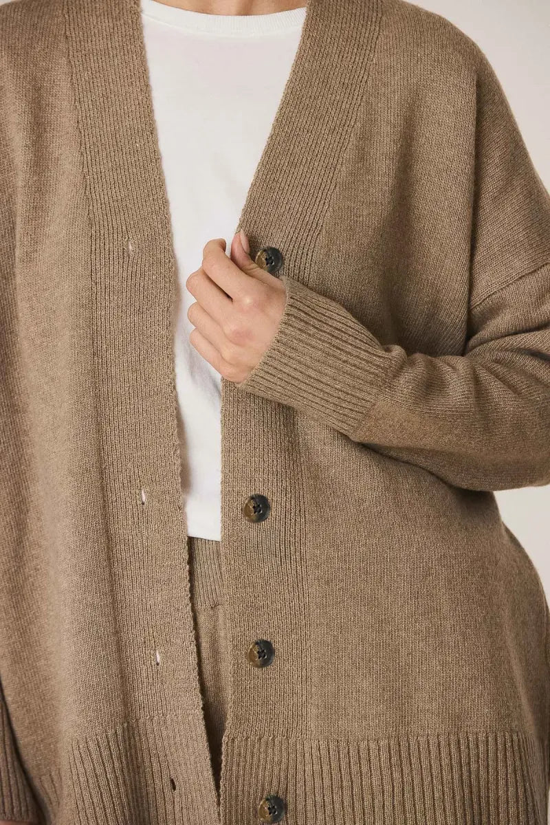 Indi & Cold MAXI JACKET WITH CASHMERE
