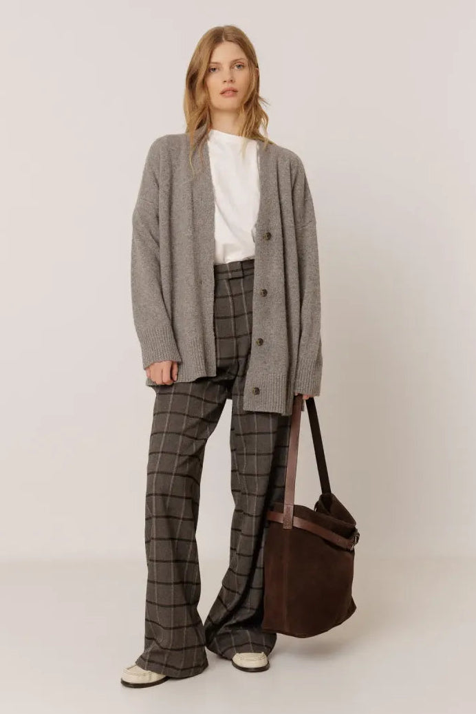Indi & Cold MAXI JACKET WITH CASHMERE