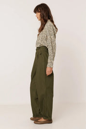 Poplin Carot Pants
