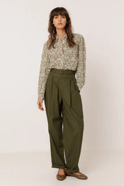 Poplin Carot Pants