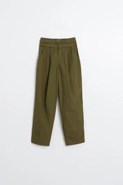indi & cold Poplin Carot Pants