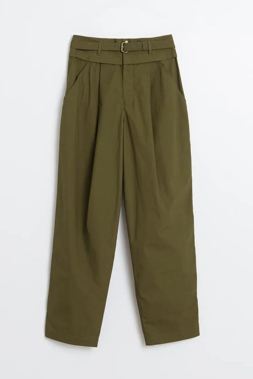 Poplin Carot Pants