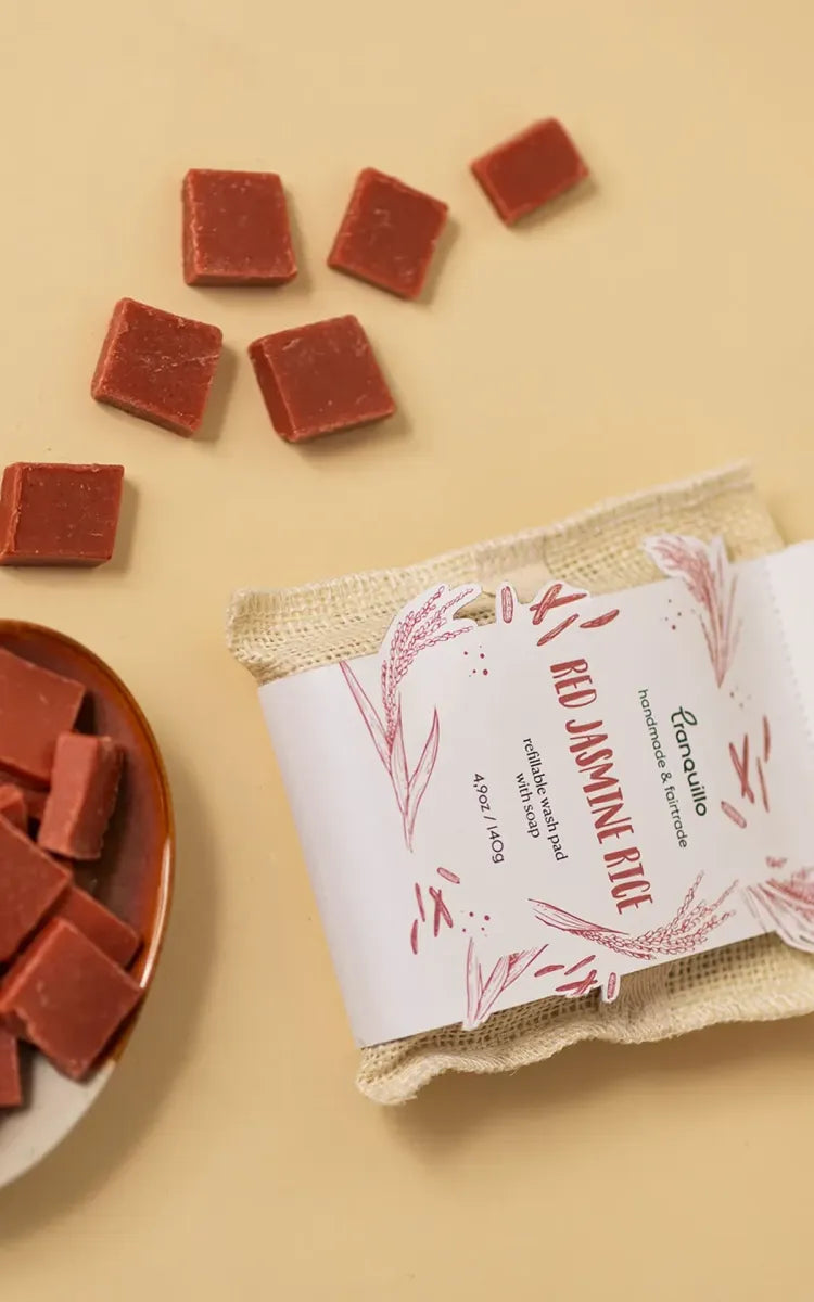 TRANQUILLO Wash Pad Red Jasmine Rice