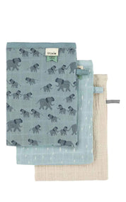 Washcloth 3-pack Enchanting Elephant