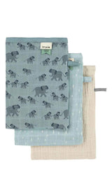 Washcloth 3-pack Enchanting Elephant
