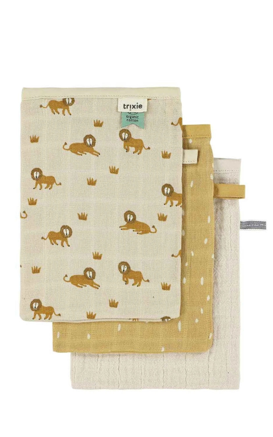 Washcloths 3-pack Lively Lion