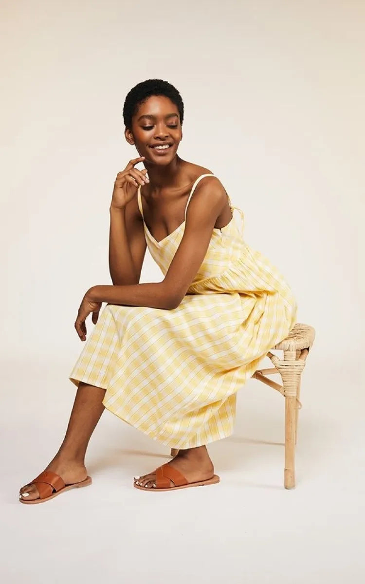 People Tree Dress Annabel Checked