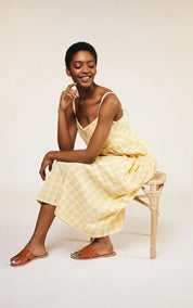 People Tree Dress Annabel Checked