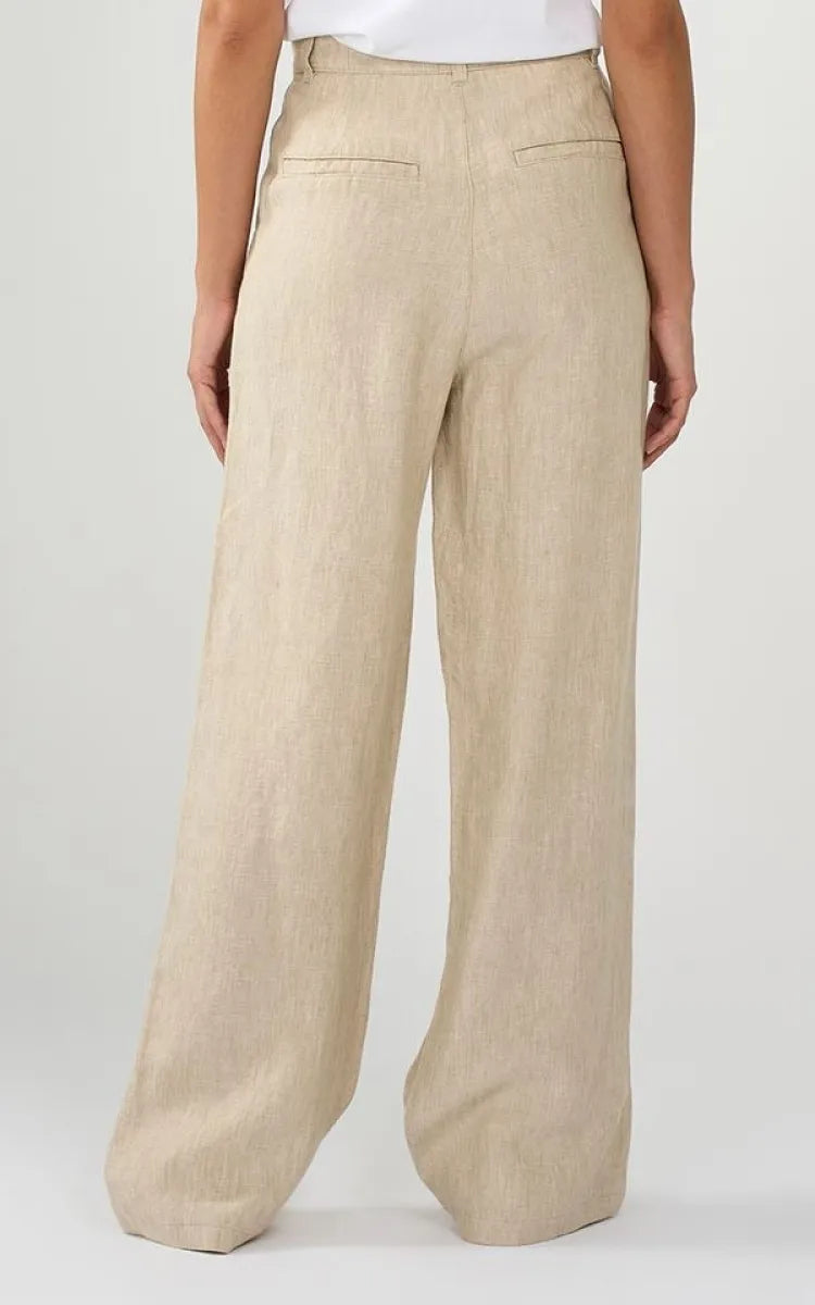 KnowledgeCotton Apparel Pants Linen Loose