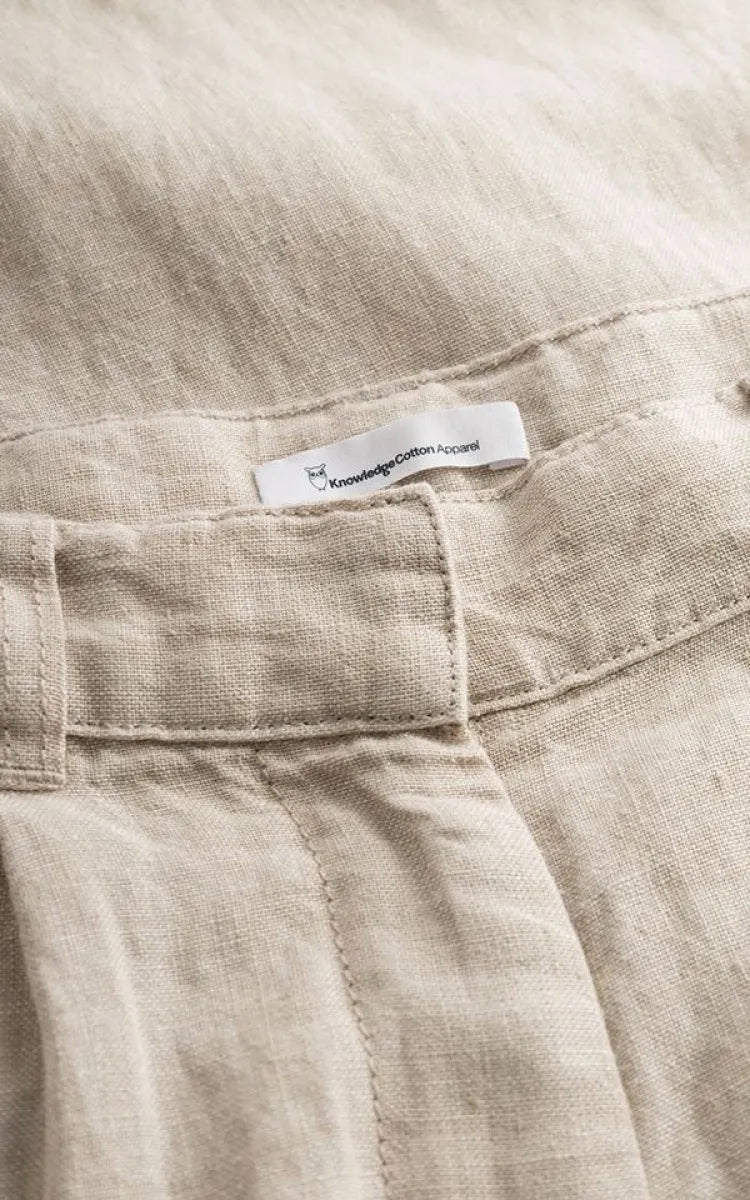 KnowledgeCotton Apparel Pants Linen Loose